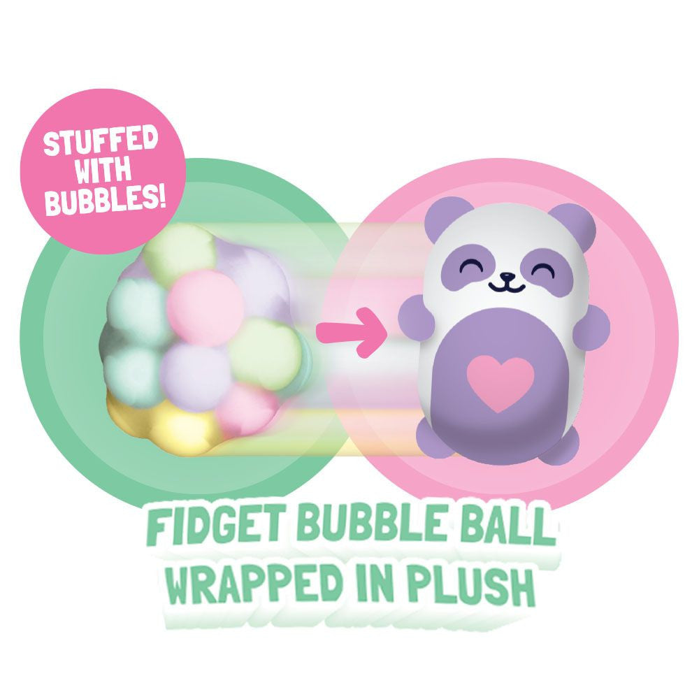 Plush squishy friends close-up