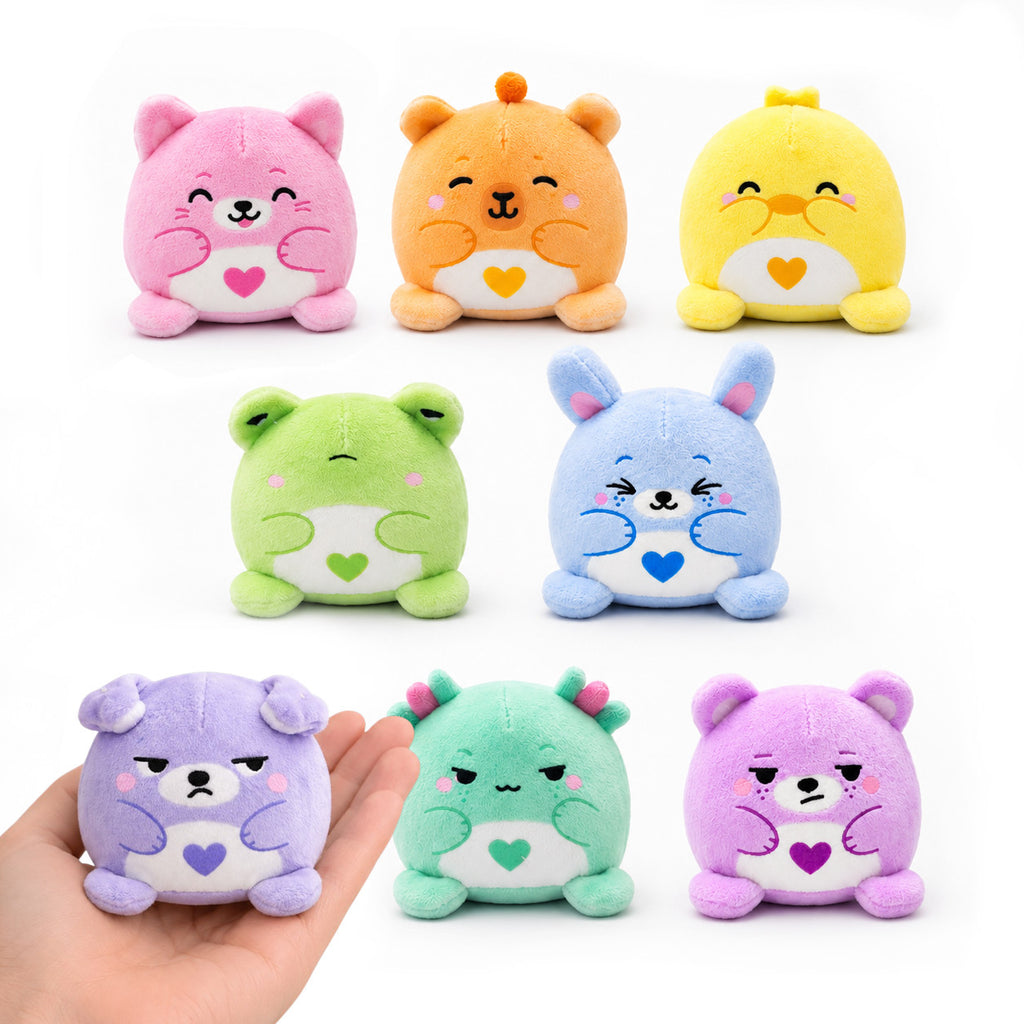 Mini moody plush squishies
